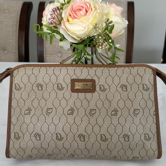 Authentic Dior vintage large pouch/clutch bag - Picture 1 of 10